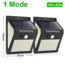 Goodland 228 144 LED Solar Light Outdoor Solar Lamp With Motion Sensor Solar Powered Sunlight Spotlights For Garden Decoration