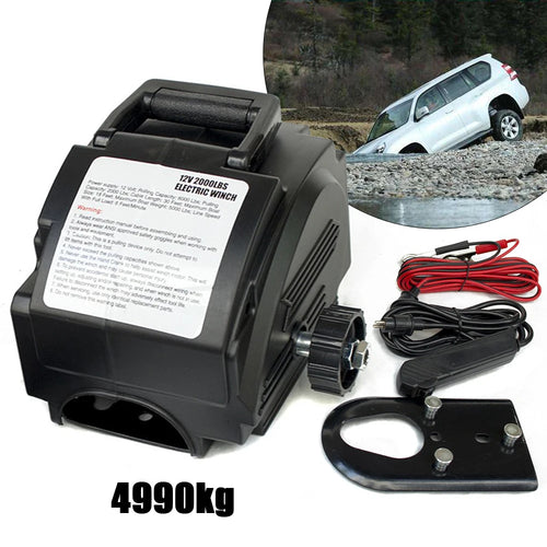The Titan Lift | 12V 906kg Industrial Electric Cable Hoist Winch