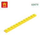 Wange 52Pcs/Lot 60479 1x12 Plate Building Blocks MOC Accessories Compatible with Construction Bricks Children Educational Toys