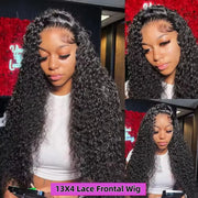 The Mandalay | Burmese Curly Deep Wave 13x6 HD Lace Human Hair Wig
