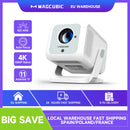 Magcubic HY310X Portable Projector 4K 420ANSI WiFi 6 Auto Focus Android 11 Projector Support Full HD 1080P Home Outdoor Cinema