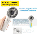 NITECORE izzcool 30 Foldable Air Conditioner Fan  EDC Portable Camping Handheld Fan USB-C Rechargeable Cooling Spray Mist Cooler