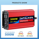 pure sine wave inverter 12V to 220V 1600W 2500W 3500W 4500W DC to AC voltage converter 12 220 mini-car power supply