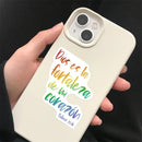 10/30/50PCS Spanish Bible PVC Sticker Aesthetic Children's Stationery Hand Accounting Tools Decoration Scrapbooking Supplies