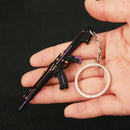 Valorant Weapon Keychain Reaver Karambit Vandal Prime Champions Skins Samurai Sword Pocketknife Weapon Model Gifts Toys for Boys