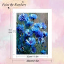 Momoart Malen nach Zahlen Blumen DIY Neuheiten Bild nach Zahlen Gerahmt auf Leinwand Ausmalen nach Zahlen Handgemachtes Geschenk