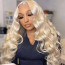 28 Inch 613 Honey Blonde Body Wave Lace Frontal Wig 13x6 Brazilian Remy HD Lace Wig 13x4 Lace Front Human Hair Wigs For Women