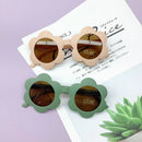 New Fashionable And Sunflower Sunglasses Baby Super Cute Children's UV Protection Multi Color Glasses