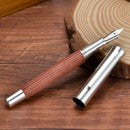 Retro Hongdian 1866 Wood Fountain Pen