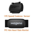 Magene S3+ Cadence Speed Sensor ANT+ Bluetooth Dual Sensor Compatible with Wahoo Onelap Zwift