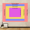 1pc Punk style game room fluorescent tapestry, game themed tapestry, UV reactive tapestry, neon effect tapestry