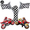 Dirt Bike Birthday Party Decorations for Boys Motorcycle  Party Supplies Motorcycle Balloon Banner Cake Toppers Hanging Decorati