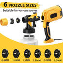 The Atomizer Pro | 1000W HVLP Electric Paint Spray System with 6-Nozzle Kit