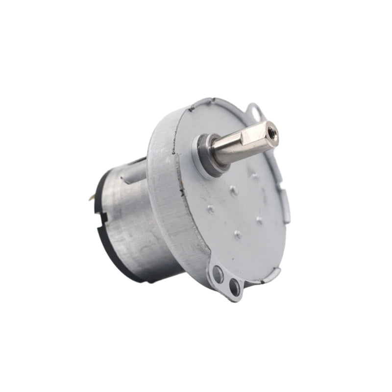 JS49-520 Micro DC Automatic Valve Induction Gear Motor Folding Washing Machine Motor 200RPM DC12V Turbo Worm DC Reduction Motor