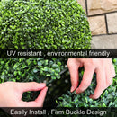 8 Size Artificial Plant Topiary Ball Faux Boxwood Decorative Balls for Backyard Balcony Garden Wedding and Home Decor