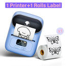 Phomemo M110 Thermischer kabelloser Etikettendrucker Tragbarer Bluetooth-Aufkleber Mini-Drucker Barcode-Etikettenhersteller Preisschilddrucker DIY