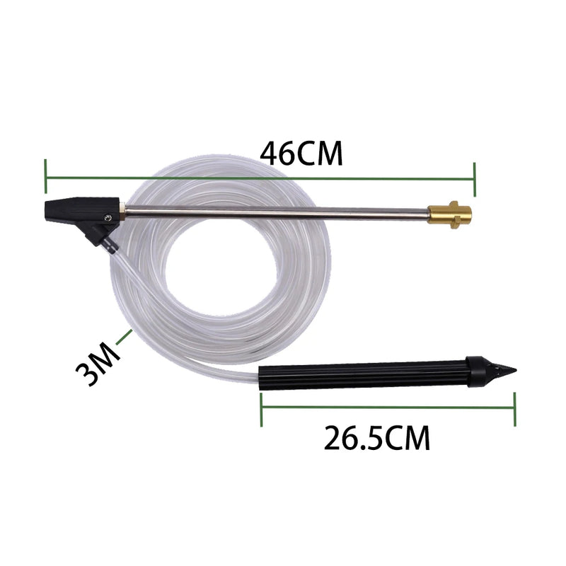 Pressure Washer SandBlasting Kit Wet Sandblaster Lance Nozzle for Karcher Huter Interskol Lavor Parkside High Pressure Washer