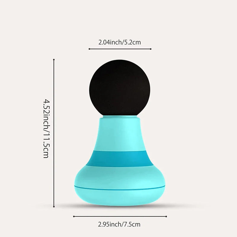 Mini Electric Handheld Massager Wand,Powerful 6 Speed Vibration Modes,Cordless Handheld,Suitable for Shoulder and Back Massage