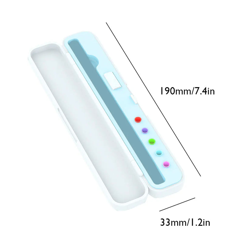 1/2PCS For Apple Pencil Storage Box Portable ABS Silicone Protective Case for Apple Pencil Pen Nib Holder For Ipad Pencil