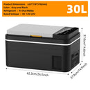 Podofo 35L 45L 55L Portable Car Refrigerator Compressor Cooler  Ice Box 12V 24V DC 110 240V For Camping Home Kitchen Garages