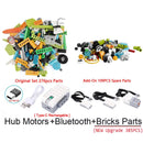 NEW WeDo 3.0 Robotics Construction STEAM Set for Scratch 3.0 Wedo 2.0 Core Set Building Blocks Technical Bricks Educational Toys