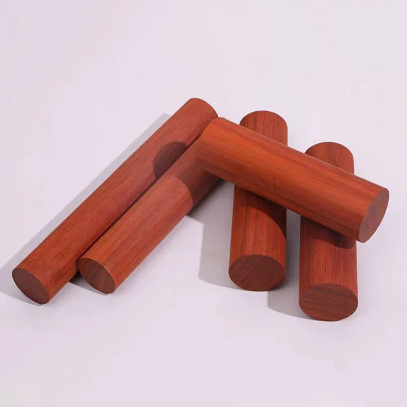 African Red Rosewood Mahogany Round Rod Hard Solid Wood DIY Handicraft Materials