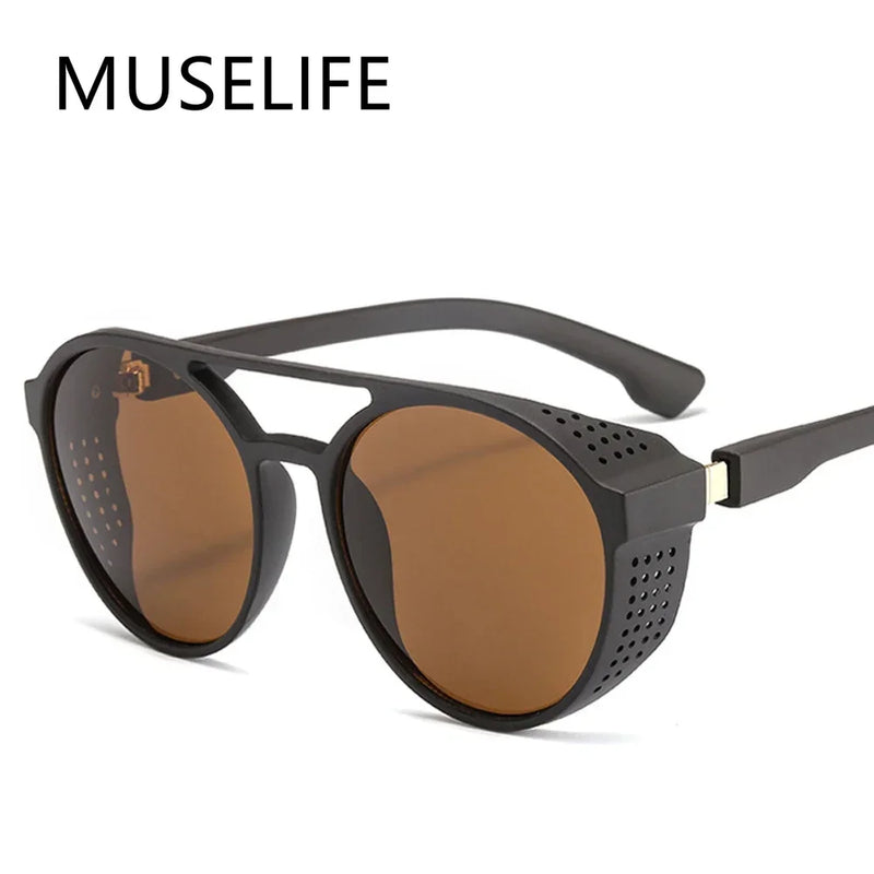 Sunglasses Women/Men 2024 Vintage Round Sun Glasses High Quality Brand Designer Sunglass lentes de sol hombre/mujer UV400