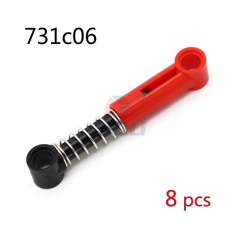 Technical Parts Hard Soft Spring Shock Absorber Building Blocks Compatible 79717  2909c03 95292c01 731c04 731c06 MOC Bricks Toy