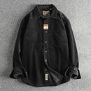 The Corduroy Archive | Men's Cotton Corduroy Long-Sleeve Overshirt