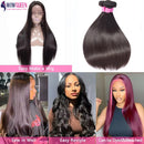 Straight Human Hair Weave Bundles Peruvian Hair Bundles 100% Remy Hair Extensions For Women 12-32 Inches Natural Black 1/3/4 Pcs
