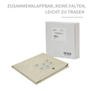 WOLTU Thermal Skylight Roller Blind with Suction Cups without Drilling for Roof Window Blackout Curtain Sun Protection for Home