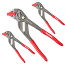 Geinxurn Heavy Duty 7-Inch Water Pump Pliers w/ Quick Button, 15-Position, 1.5" Capacity, CR-V Steel Parallel Jaws