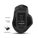 Rechargeable USB Wireless Mouse Right Hand Vertical Mouse for Laptop Computer Slient Click Gaming Mouse