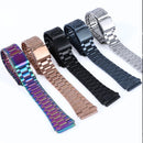 Stainless Steel Watchband For CASIO A158/A159/A168/A169 /B650/AQ230/AE500W For Classic Small Square Silver Black Men Metal Strap