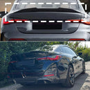 For 21-24 BMW 4 Series G26 Gran Coupe i4 4DR PSM Style Rear Spoiler Glossy Black