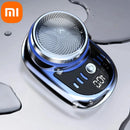 Xiaomi Elektrorasierer USB Wiederaufladbar Mini Wasserdicht Herren Tragbar Reise Abnehmbarer Rasierer Bart Körperhaartrimmer Geschenk