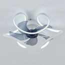 Smart Ceiling Fan with LED Lights for Bedroom Ceiling Fan (Repeated Unnecessarily) with Remote Control & App Control for Dining