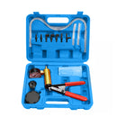 Manuelle Vakuum-Druckpumpe Bremsflüssigkeitsentlüfter-Kit Vakuumpistolenpumpe Tester Tragbares Vakuummeter Autoreparaturwerkzeug