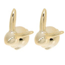 2Pcs Easter Bunny Golden Ceramic Bunny Easter Ornament Table Ornament For Easter Desktop Decor Easter Rabbit Home Decorations