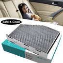 For VW Volkswagen Passat Jetta Golf Audi TT A3 SEAT Leon Altea Skoda Octavia Yeti Pollen Cabin Air Filter 1K0819644A 1K1819653A