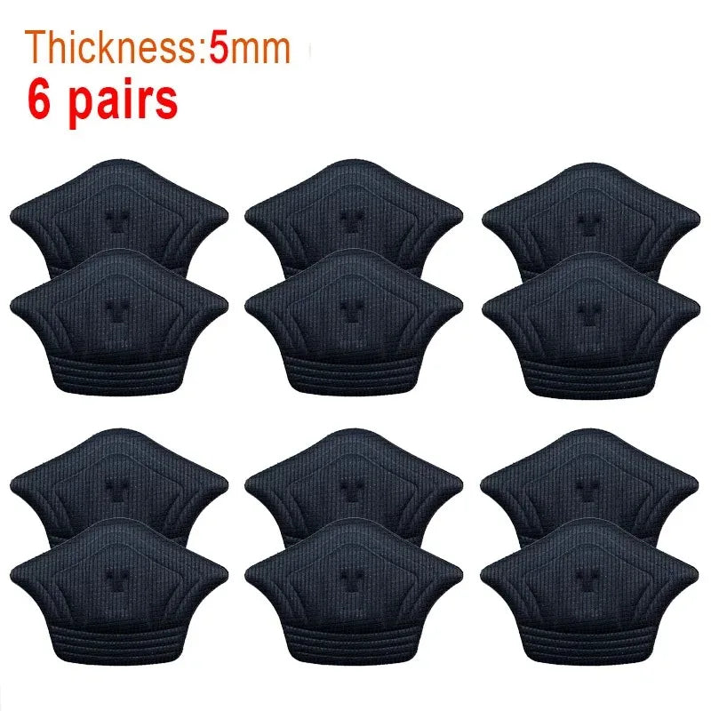 6pair/12pcs Anti-wear Feet Pads Lightweight For Sport Shoes Adjustable Size  Back Sticker Antiwear Feet Pad Cushion Insole Heel