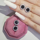 2026 Rosa Silber Farbe Zirkon Ohrstecker Für Frauen Ohrringe Mädchen Party Geschenk 1 Dollar Artikel Gothic kostenloser Versand y2k Schmuck Z7