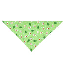 Dog Bandana Fruit Floral Spring Washable Soft Doggy Scarf Kerchief Summer Adjustable for Small Medium Large Dogs Pets