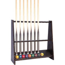 Multi-hole Billiard Cue Rack Holder Square Billiard Cue Holder Floor Mount 8/10 Holes 35mm (10 Holes)