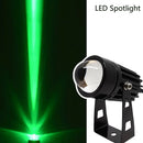 Outdoor LED Wall Spotlight 9W 12W For Home Landscape Lighting 110V 220V Pink Red Green Blue Golden Color Beam Lights Waterproof