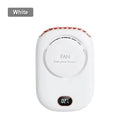 Portable Mini Fan Waist Clip Fan Rechargeable Hanging Neck Fan Outdoor Camping Waist Fan USB Small Cooling Pocket Fan for Travel