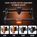 ACMER S2 4/7/12/20W Laser Engraving Cutting Machine High Precision Portable Machine Tool For Birthday Holiday Couple Gifts