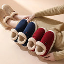 Warm Furry House Slippers Women Men Winter New Fashion Comfort Plush Slippers Home Indoor Outdoor Soft Thick Sole Cotton Shoes