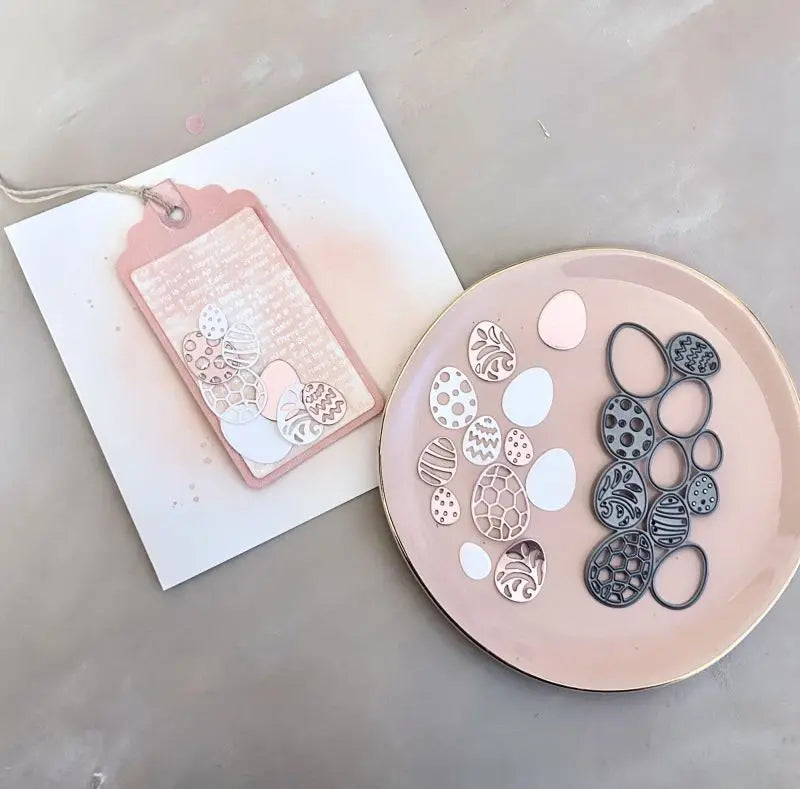 Piggy Craft metal cutting dies cut die mold New Easter series Scrapbook paper craft knife mould blade punch stencils dies