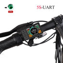 Electric Bicycle Instrument, 5S UART Protocol, LCD 600C 860C P860C Display, E-bike 5Pin Male Speed Indicator, Motor Kit, 500MM